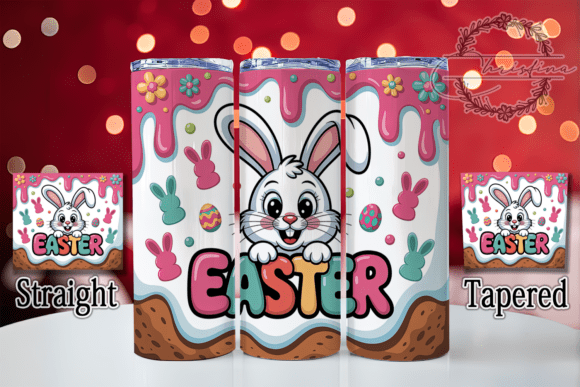 3D Inflated Rabbit Egg Tumbler: A Whimsical Digital Design