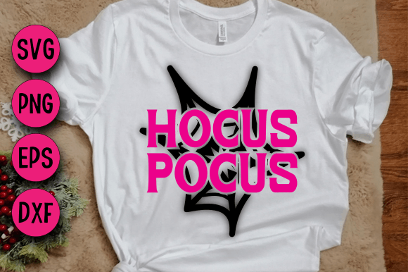 Hocus Pocus #2, 3D SVG Design: Elevate Your Creative Projects